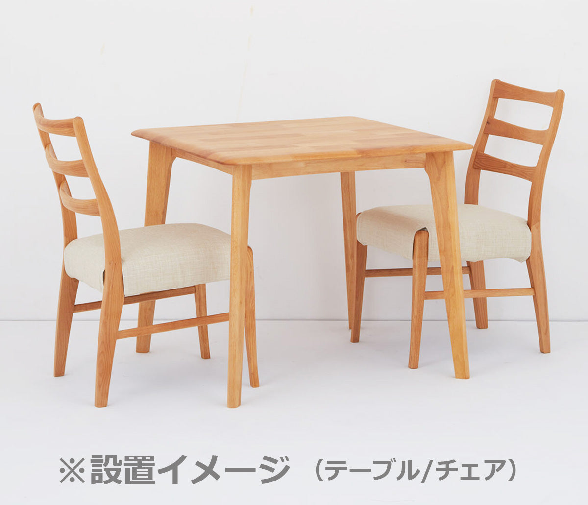 ダイニングテーブル(1~2人用)W80×H70