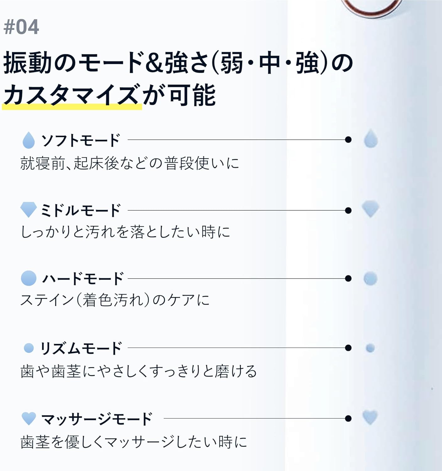感動の電動歯ブラシ【大人用】本体+ブラシセット